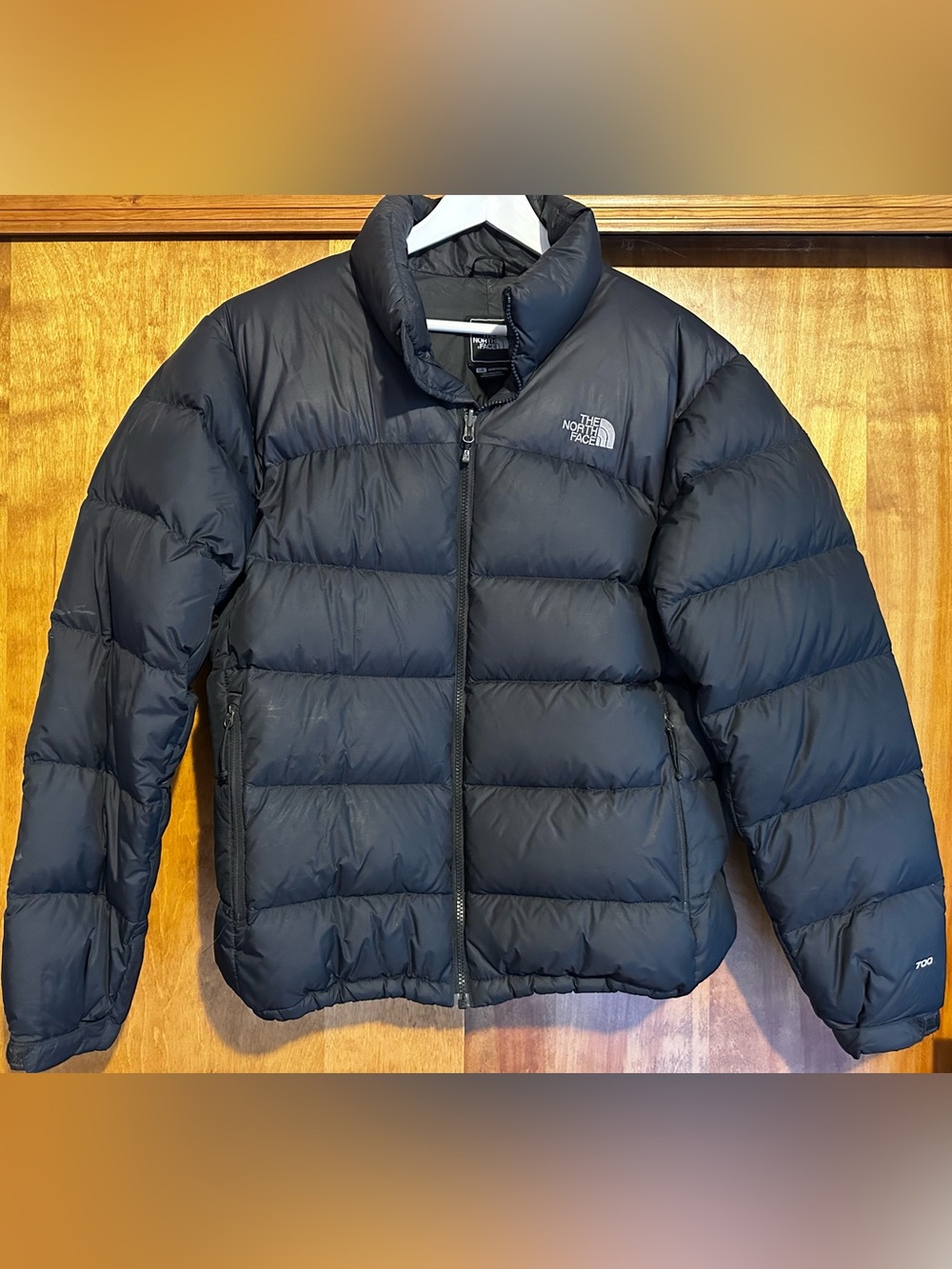 The North Face Nuptse 700 Down Puffer Jacket Black Large